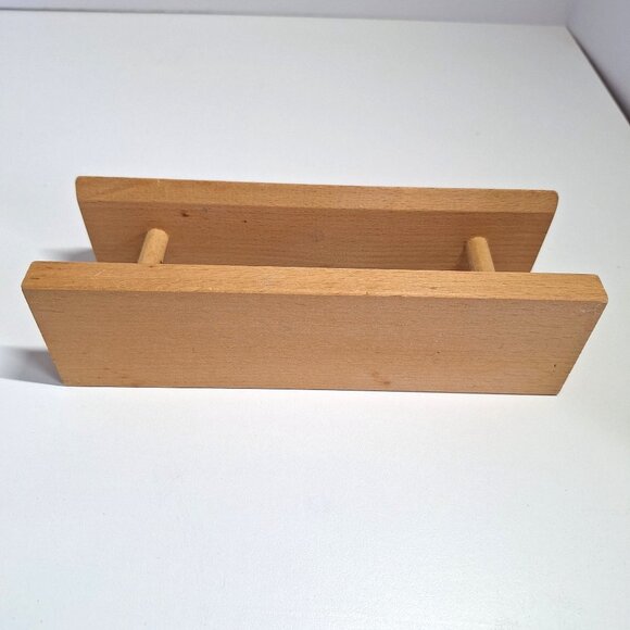 Vintage BRIO Wood Train Station Platform with Bench 8.5" x 3" - Picture 6 of 10